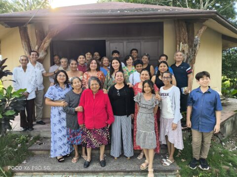 La Iglesia en Tabasco, momentos antes de despedirnos.